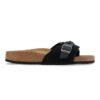 Oita Braided Suede Leather Black