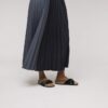 Oita Braided Suede Leather Black