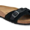 Oita Braided Suede Leather Black