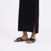 Oita Nubuck Leather Black