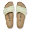 Oita Suede Leather Faded Lime