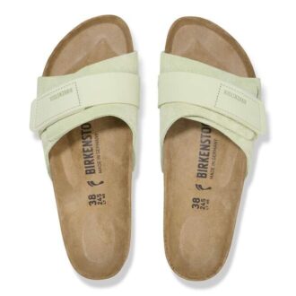 Oita Suede Leather Faded Lime