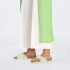 Oita Suede Leather Faded Lime