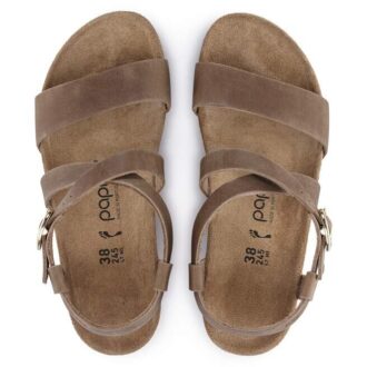 Sibyl Ring-Buckle Natural Leather