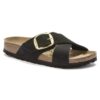 Siena Big Buckle Nubuk Leather