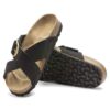 Siena Big Buckle Nubuk Leather