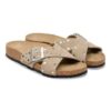 Siena Rivet Border Suede Leather