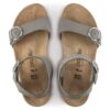 Soley Nubuck Leather Dove Gray