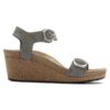Soley Nubuck Leather Dove Gray