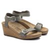 Soley Nubuck Leather Dove Gray