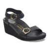 Soley Ring-Buckle Leather Black