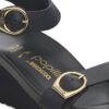 Soley Ring-Buckle Leather Black