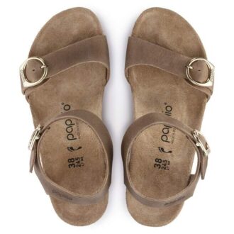 Soley Ring-Buckle Natural Leather