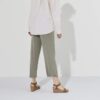 Soley Ring-Buckle Natural Leather