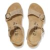 Soley Ring-Buckle Nubuck Leather Embossed