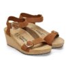 Soley Ring-Buckle Nubuck Leather Embossed