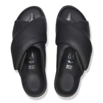Theda Cross Strap Natural Leather