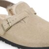 Tokio Shearling Suede Leather