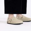 Tokio Shearling Suede Leather