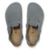 Tokio Suede Leather Basalt Gray