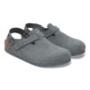 Tokio Suede Leather Basalt Gray
