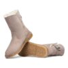 Uppsala Shearling Suede Leather