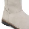 Uppsala Zip Shearling Suede Leather